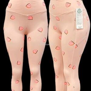 Victoria's Secret Pink Floral Leggings New No Tag  Size M